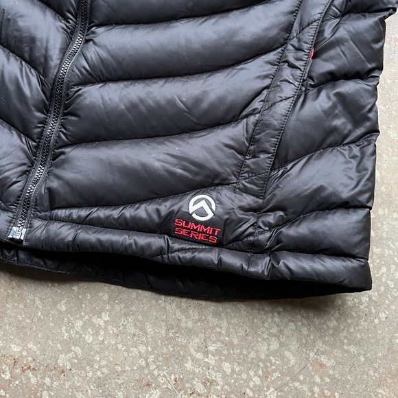 The North Face Summit Series Womens XL Black Pertex Quantum Goose Down Vest - Picture 3 of 9